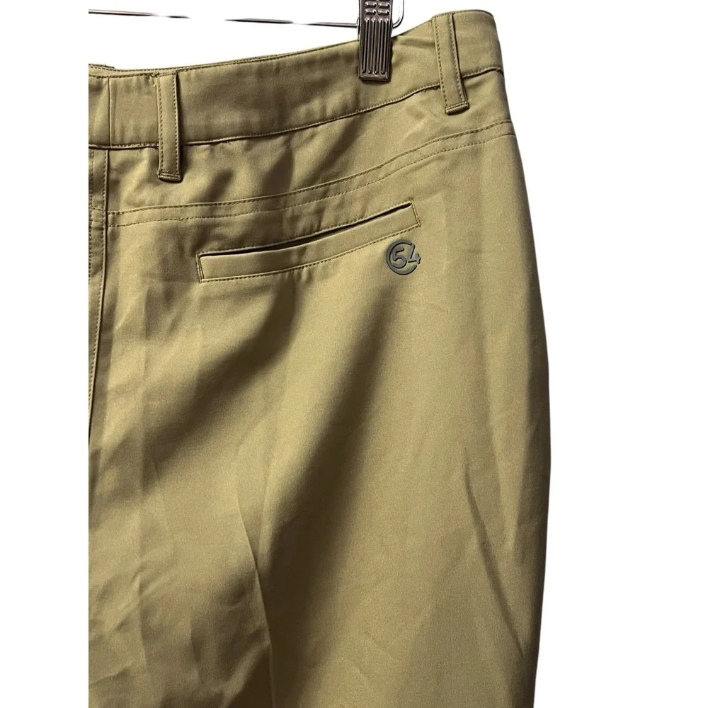 Chase 54 Men's Pioneer Pants Khaki Size 32x32 Dryfuze Wicking Golf Relaxed‎ NWT